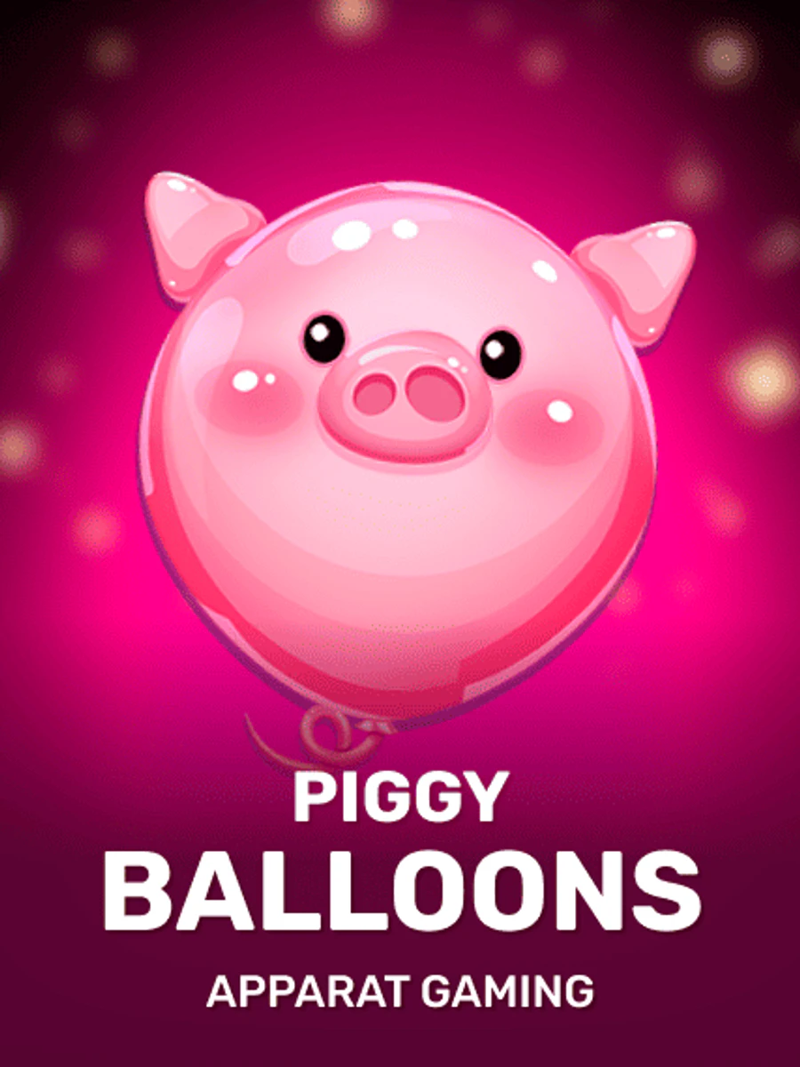 Piggy Balloons slot artwork