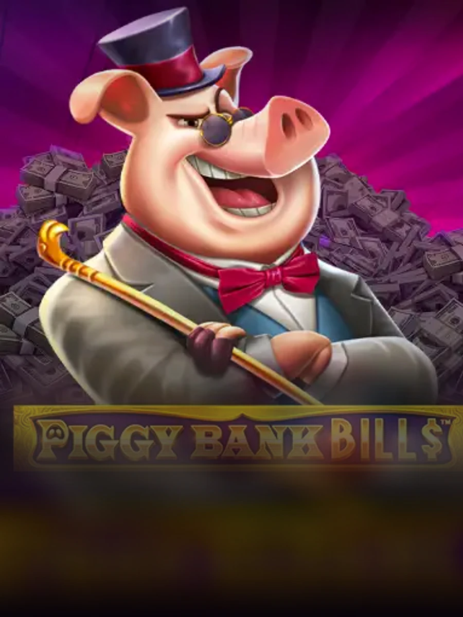 Piggy Bank Bills slot artwork