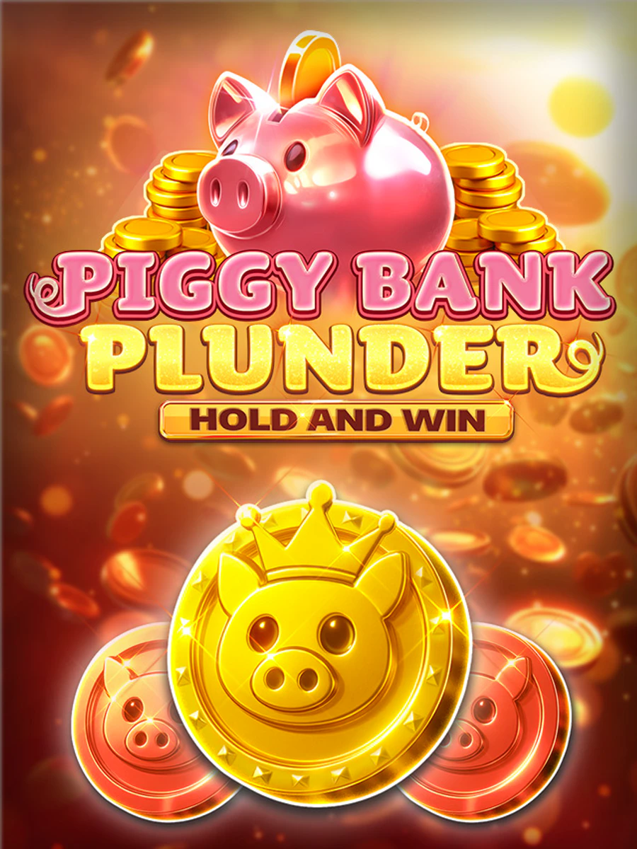 Piggy Bank Plunder Hold and Win slot artwork