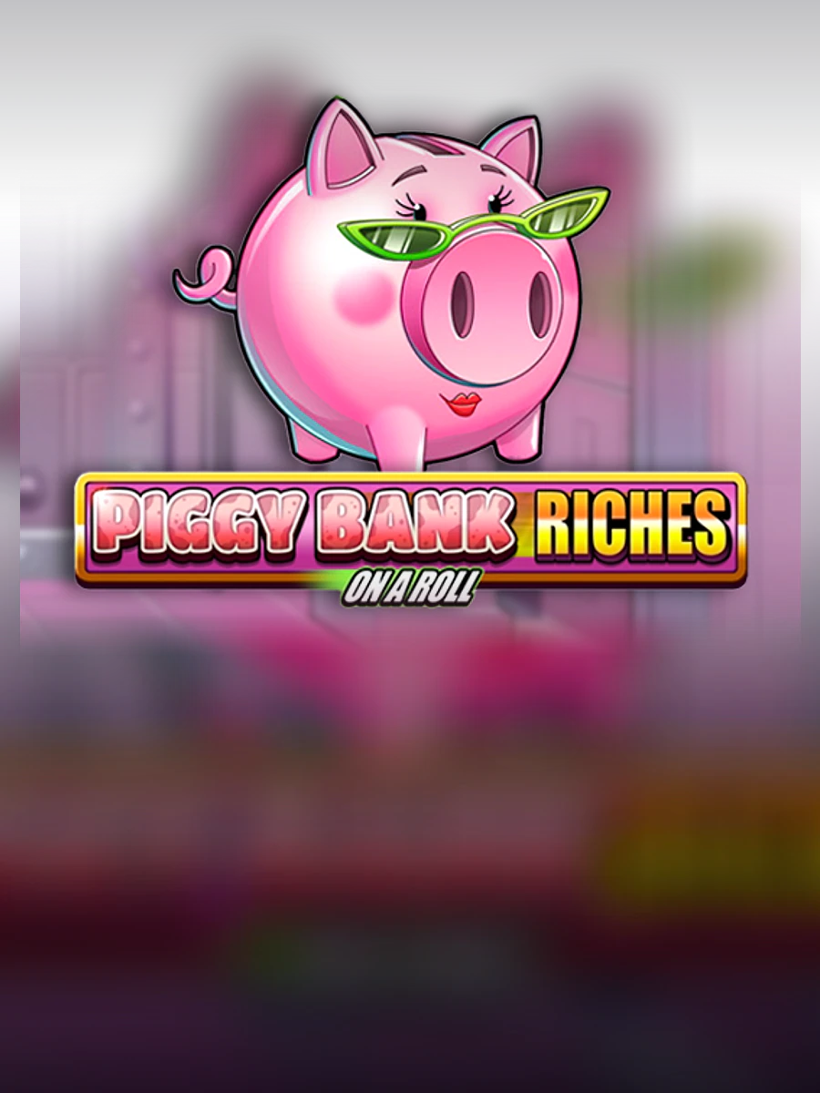 Piggy Bank Riches - On A Roll slot artwork