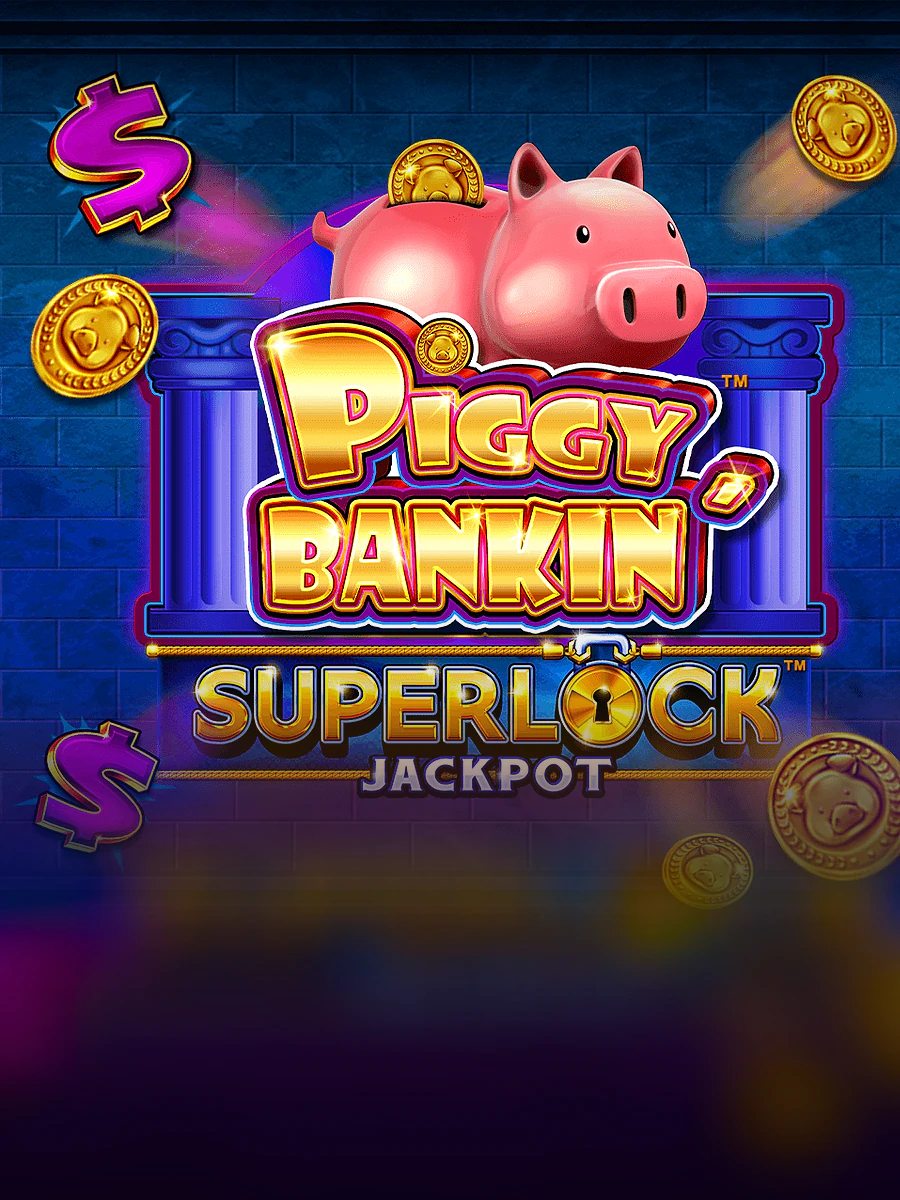 Piggy Bankin' Super Lock slot artwork
