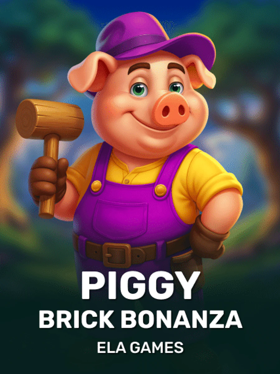 Piggy Brick Bonanza casino game artwork