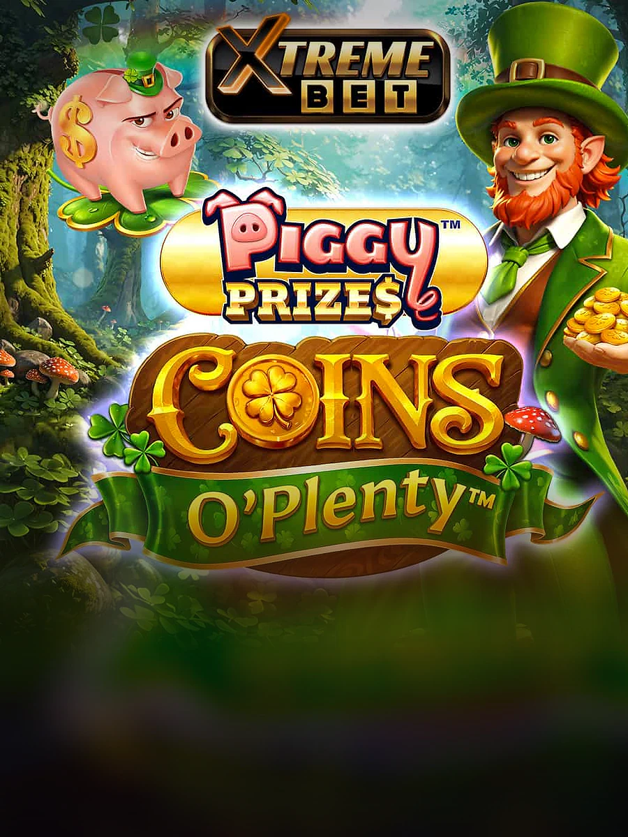 Piggy Prizes™ Coins O’ Plenty™ slot artwork