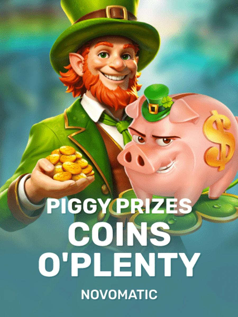 Piggy Prizes Coins O'Plenty slot artwork