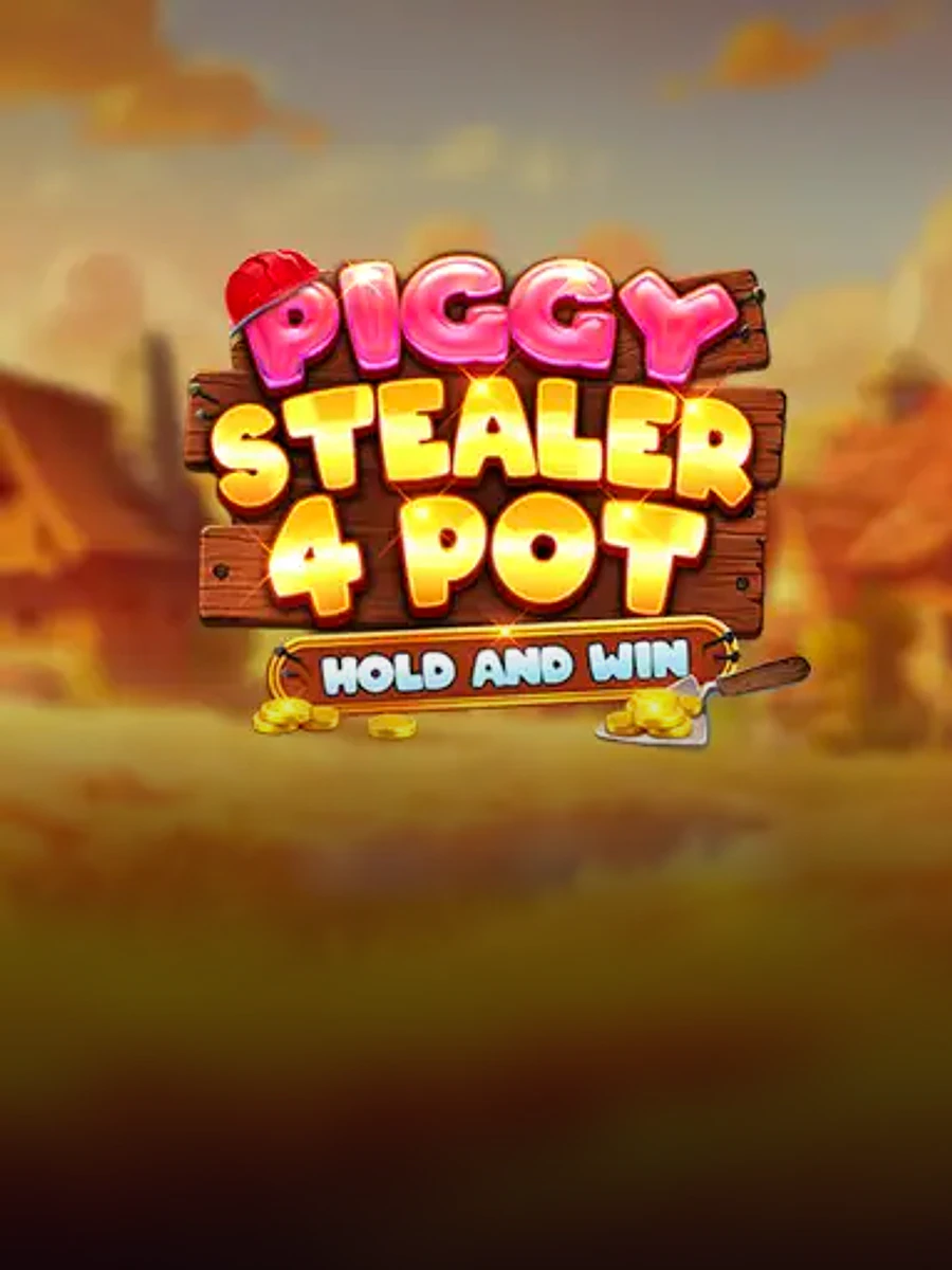 Piggy Stealer 4 Pot Hold and Win slot artwork