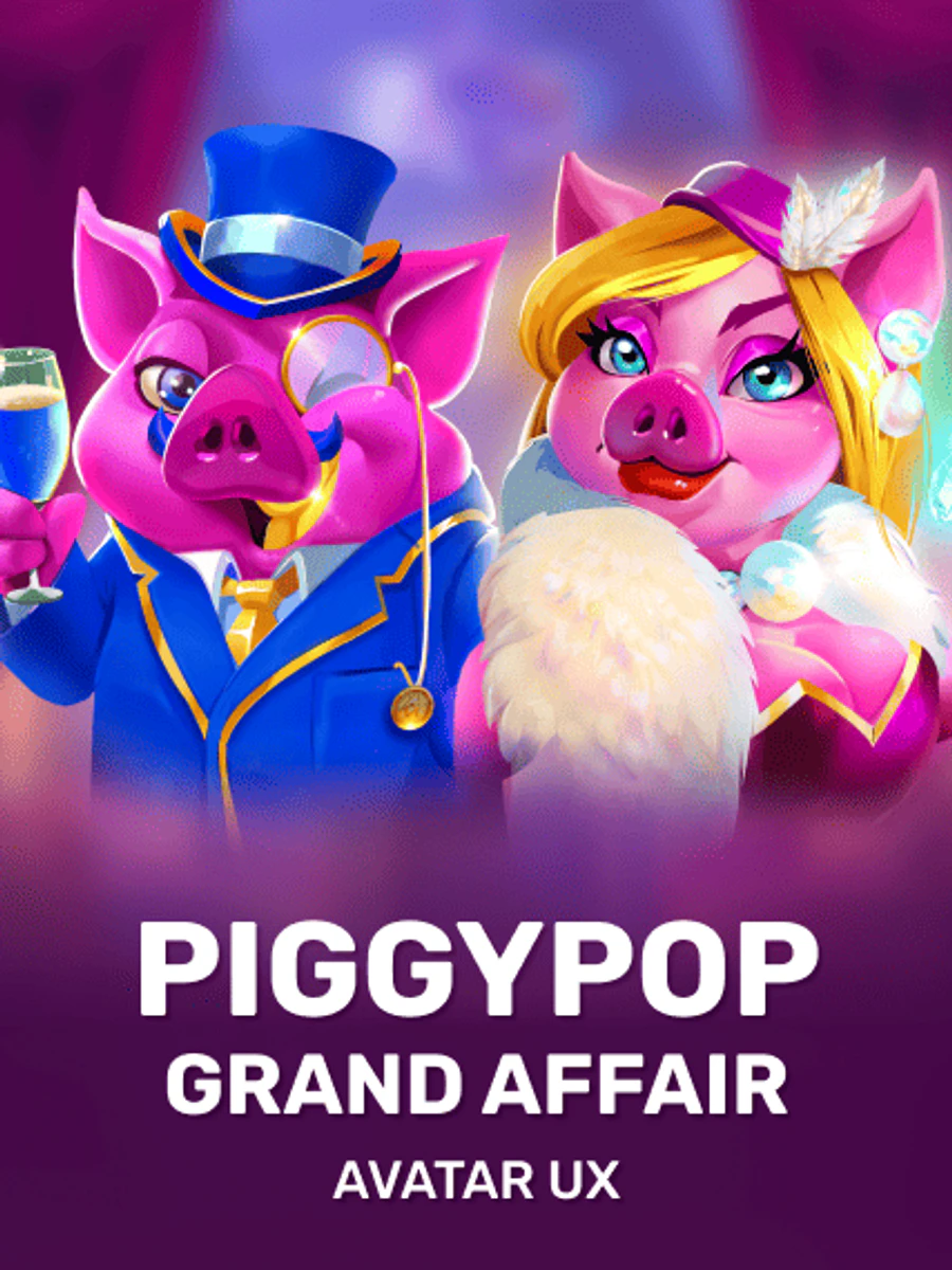 Piggy Pop Grand Affair slot artwork