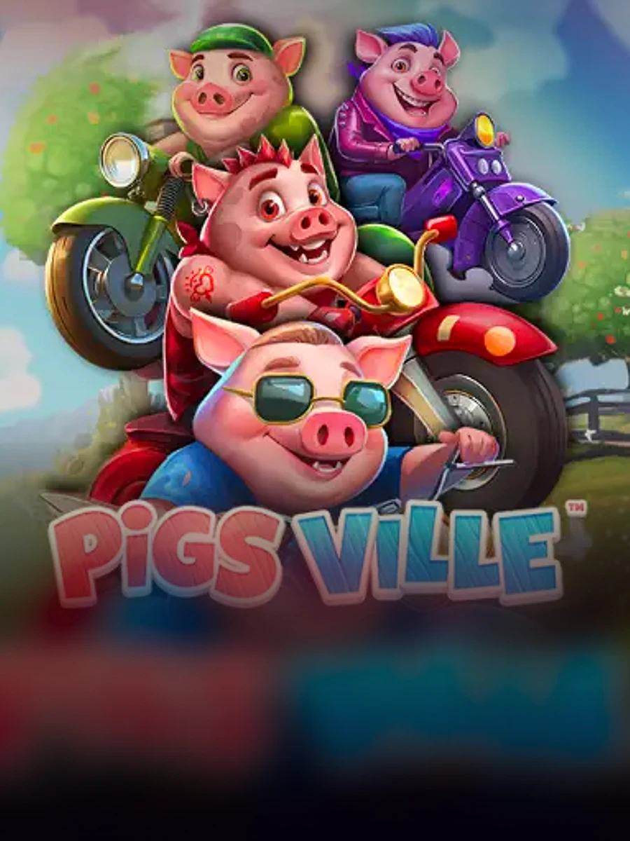 Pigs Ville slot artwork