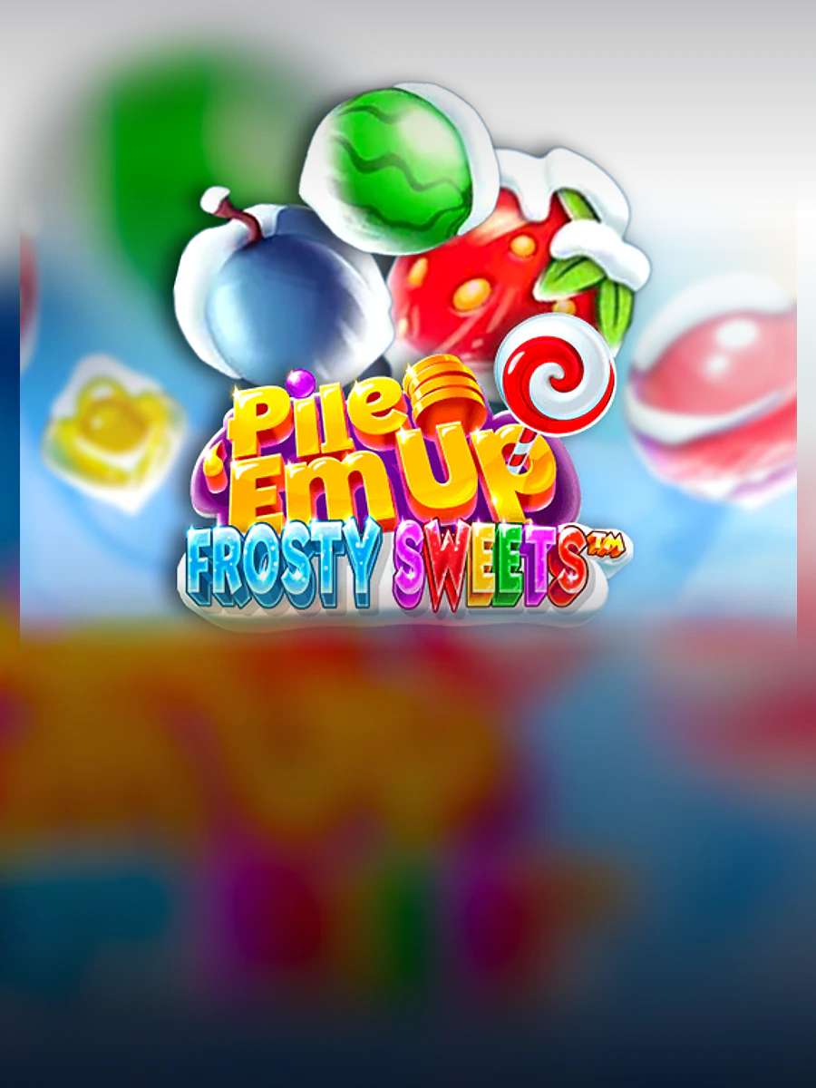 Pile ‘Em Up Frosty Sweets slot artwork