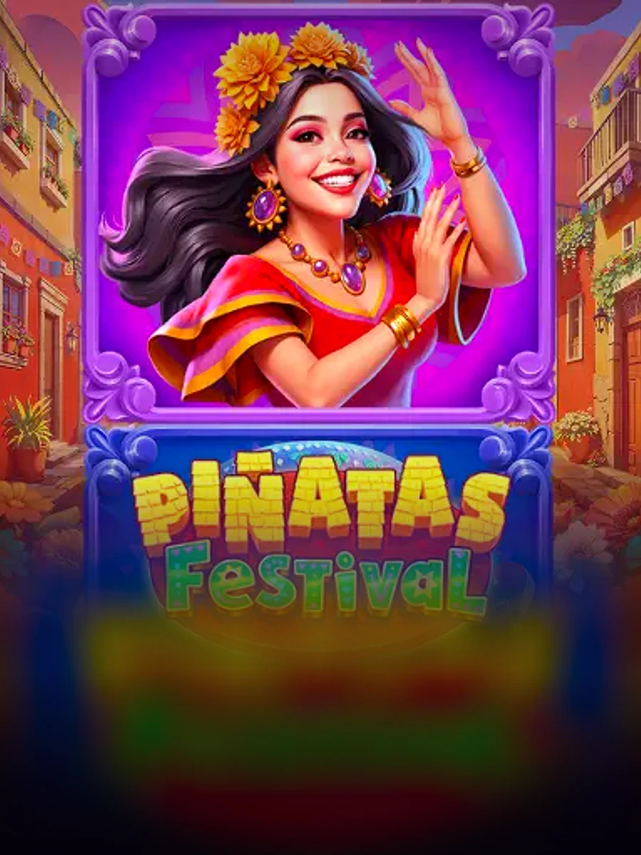 Piñatas Festival casino game artwork