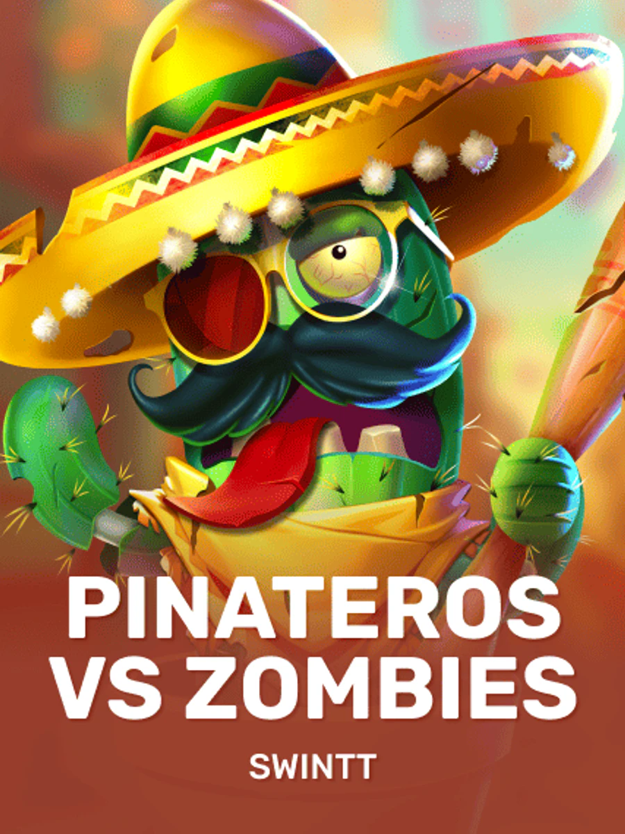 Pinateros vs Zombies slot artwork