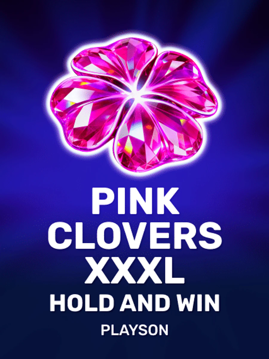 Pink Clovers XXXL: Hold and Win slot artwork