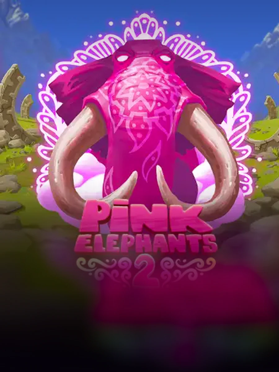 Pink Elephants 2 slot artwork