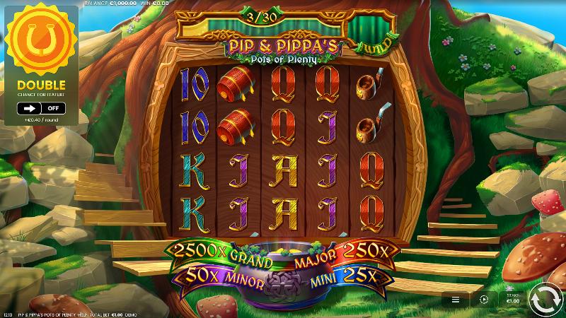 Pip And Pippa’s Pots Of Plenty slot artwork