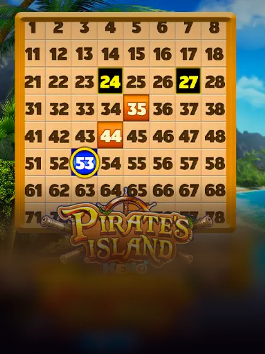Pirate's Island casino game artwork
