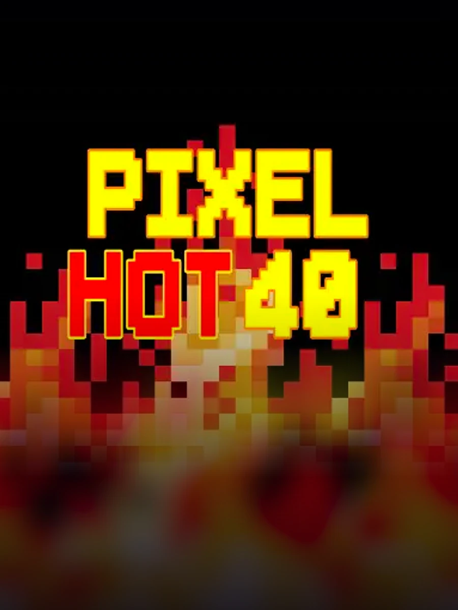 Pixel Hot 40 slot artwork