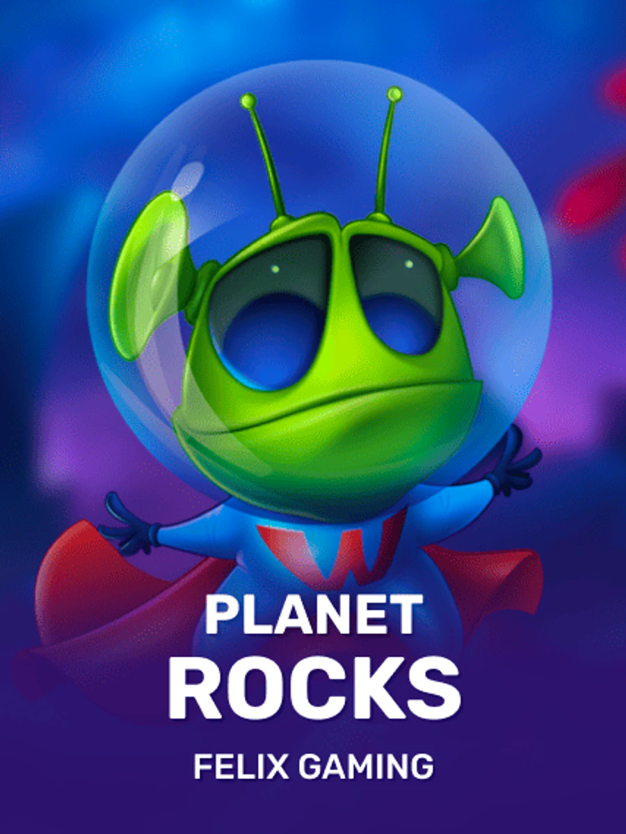 Planet Rocks slot artwork