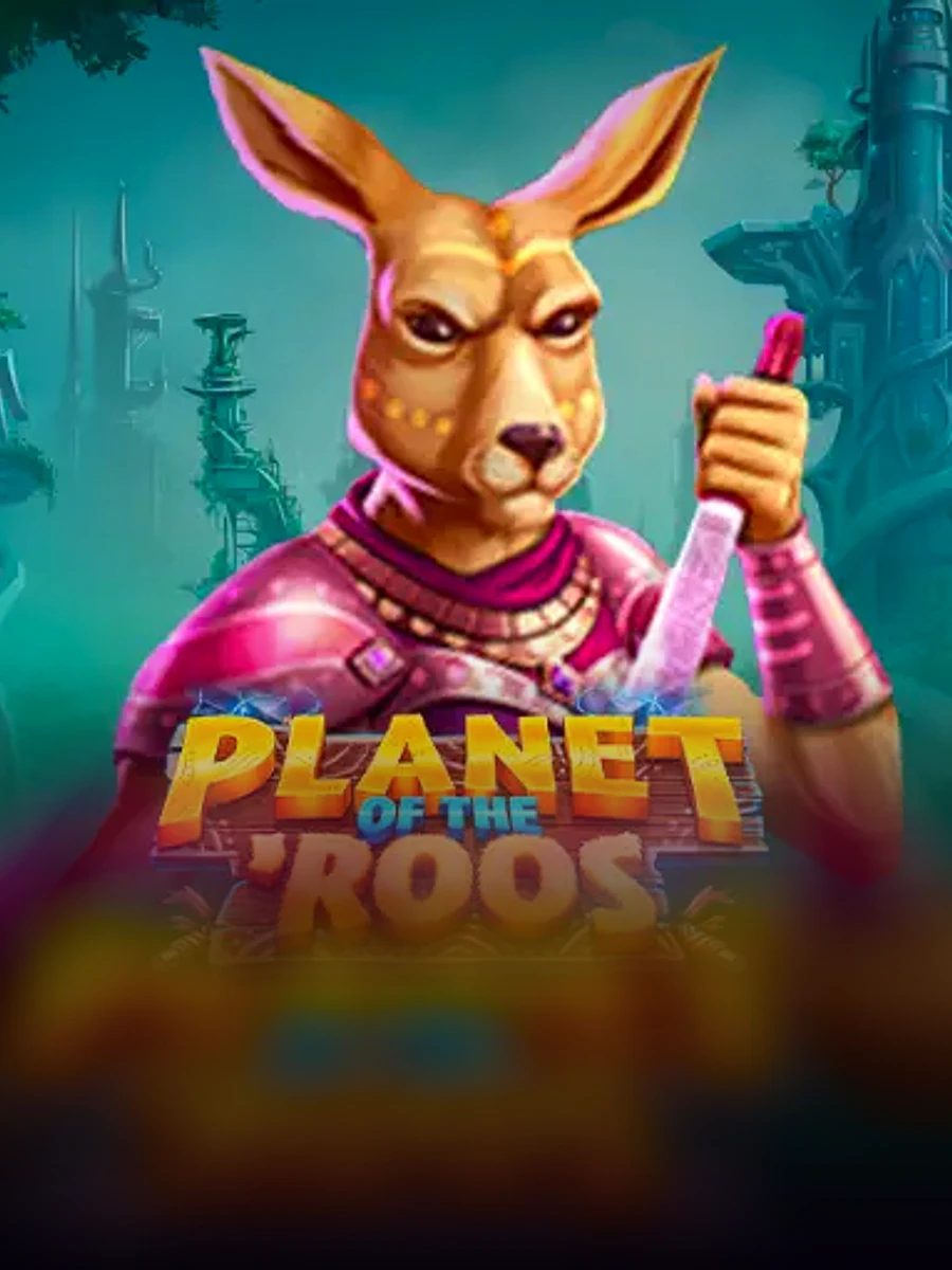 Planet Of The 'Roos slot artwork