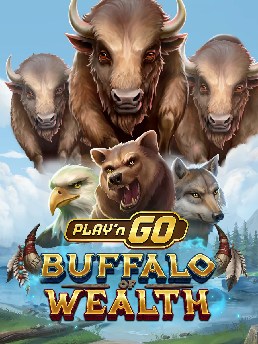 Play'n GO Buffalo of Wealth slot artwork
