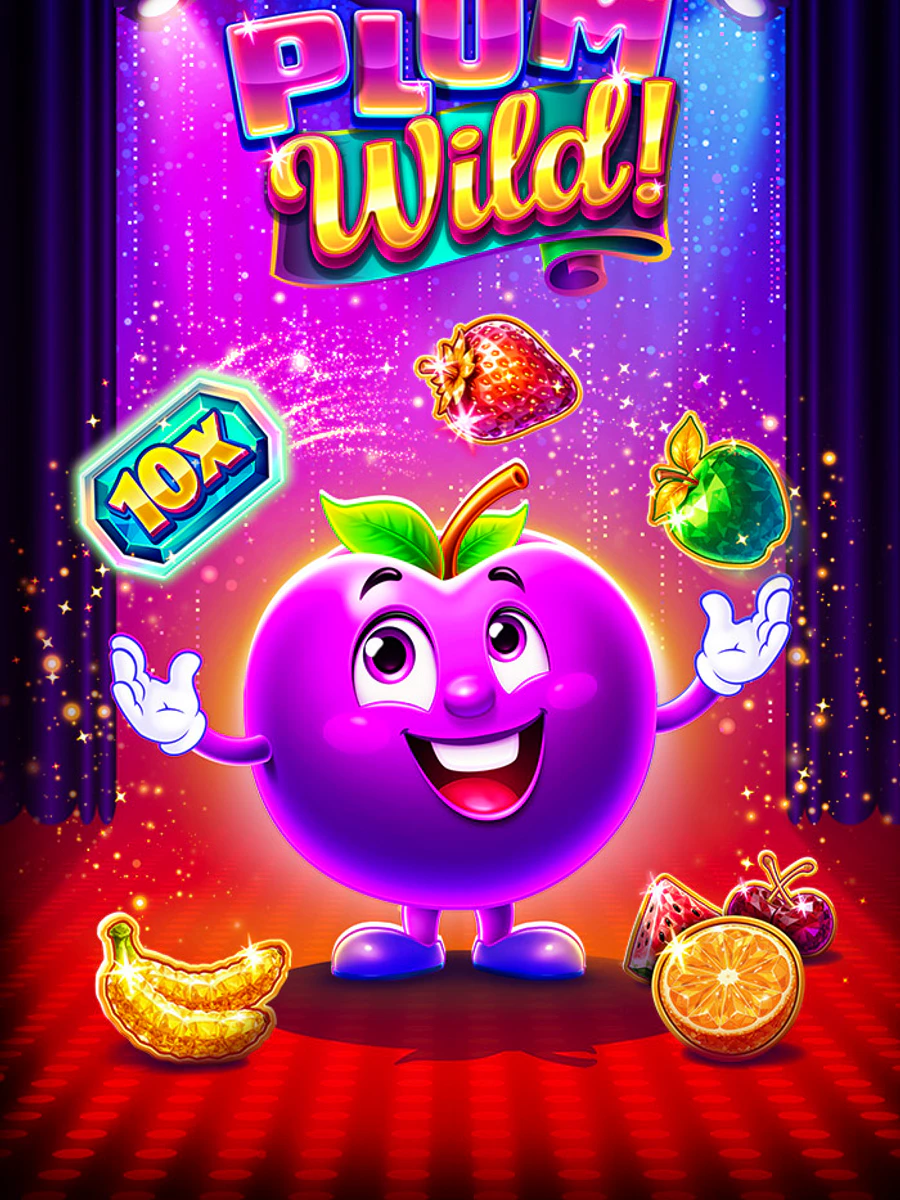 Plum Wild! slot artwork
