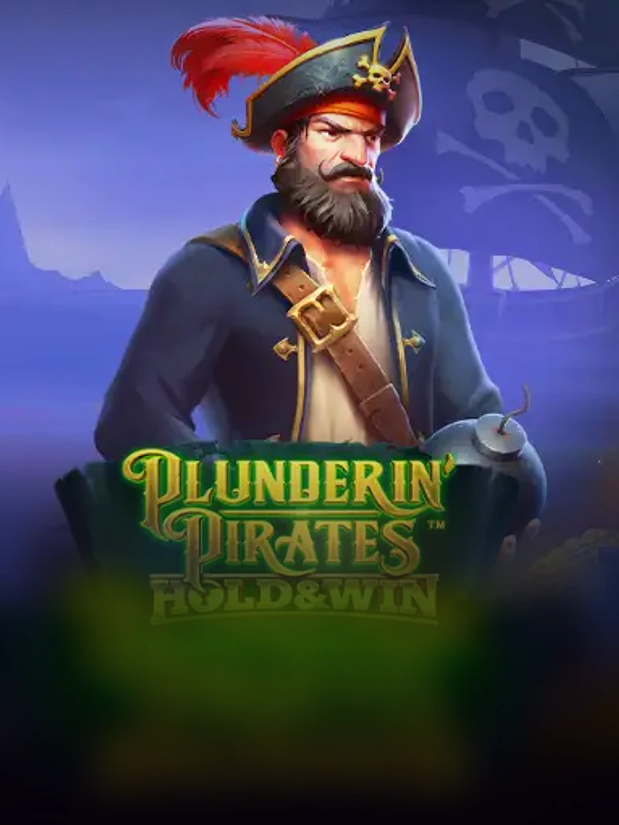Plunderin' Pirates: Hold & Win slot artwork