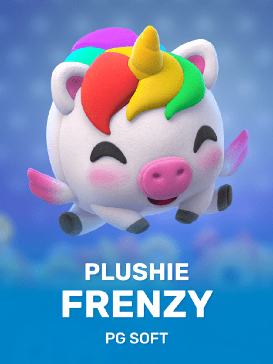 Plushie Frenzy slot artwork