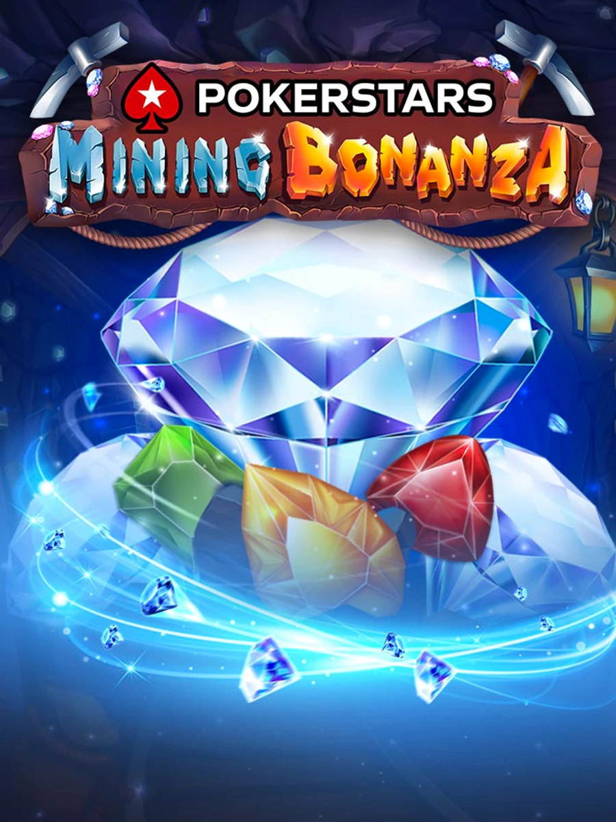 Pokerstars Mining Bonanza slot artwork