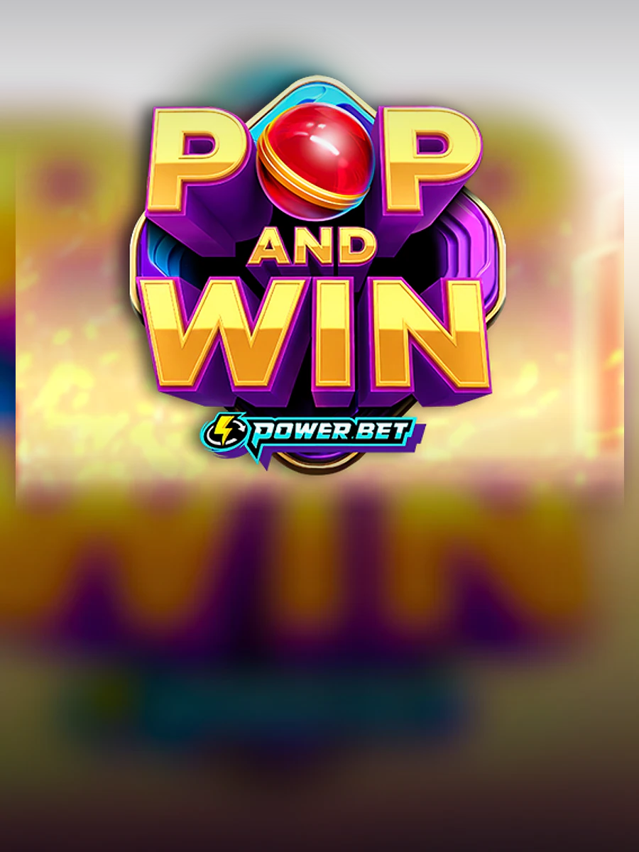 Pop and Win slot artwork