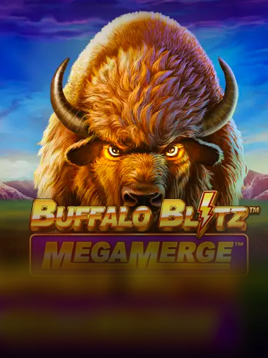POP Buffalo Blitz: Mega Merge casino game artwork