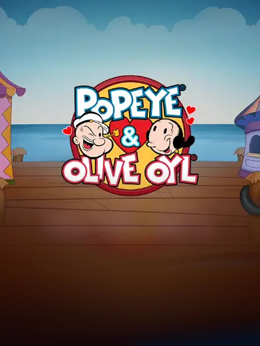 Popeye & Olive Oyl casino game artwork