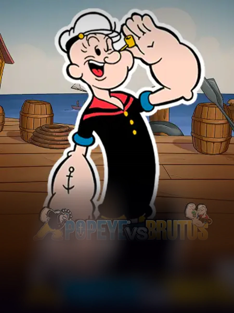 Popeye vs Brutus casino game artwork