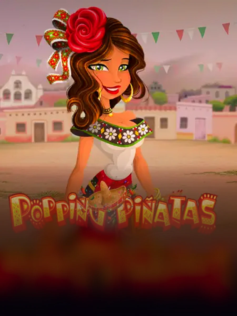 Popping Piñatas slot artwork