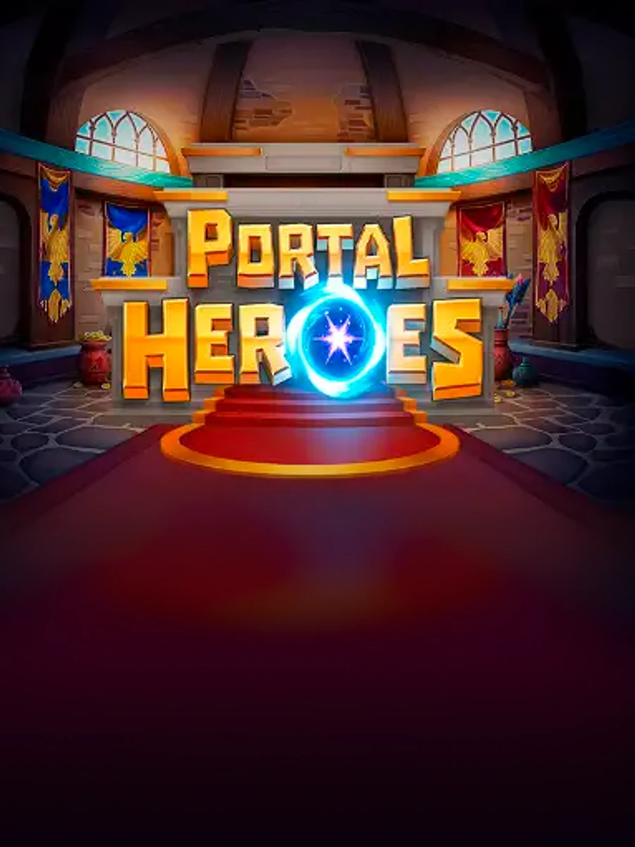 Portal Heroes casino game artwork