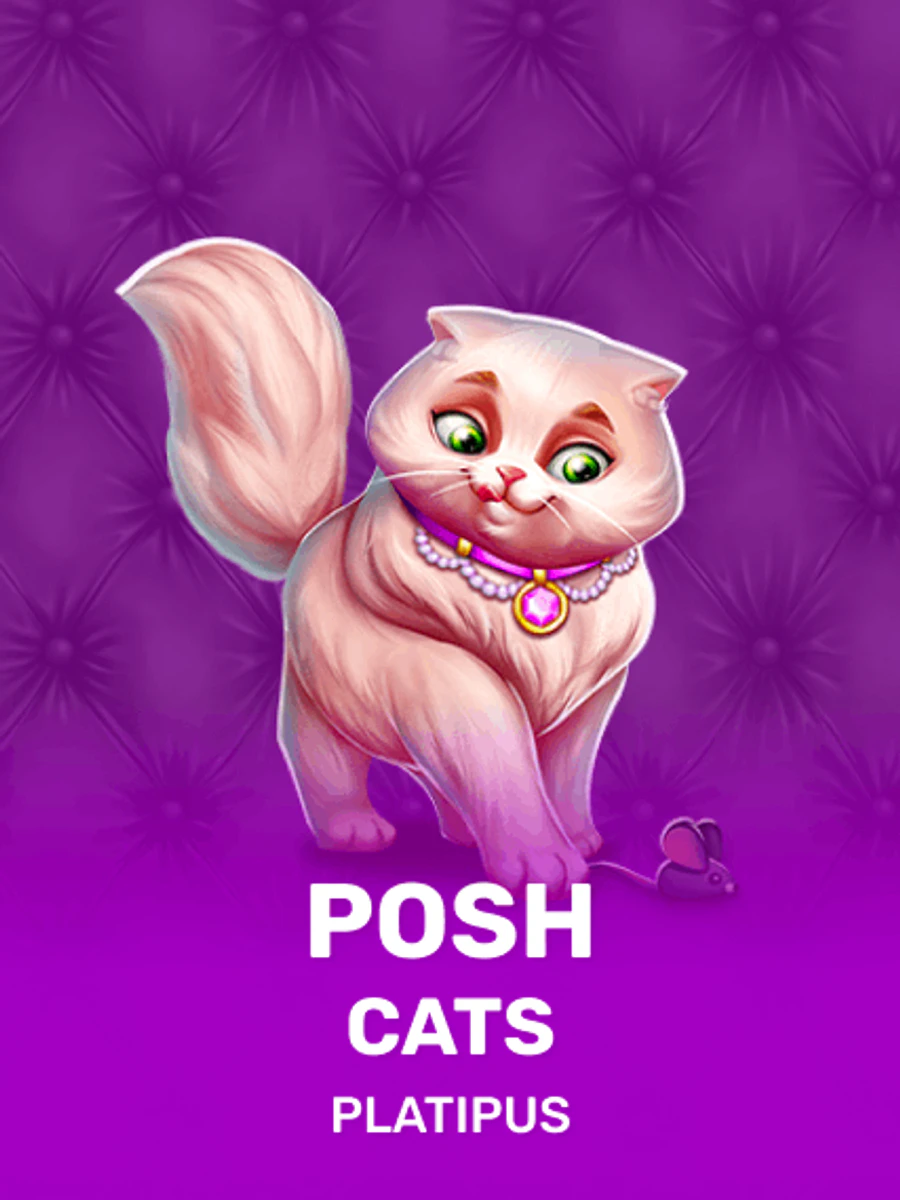 Posh Cats slot artwork