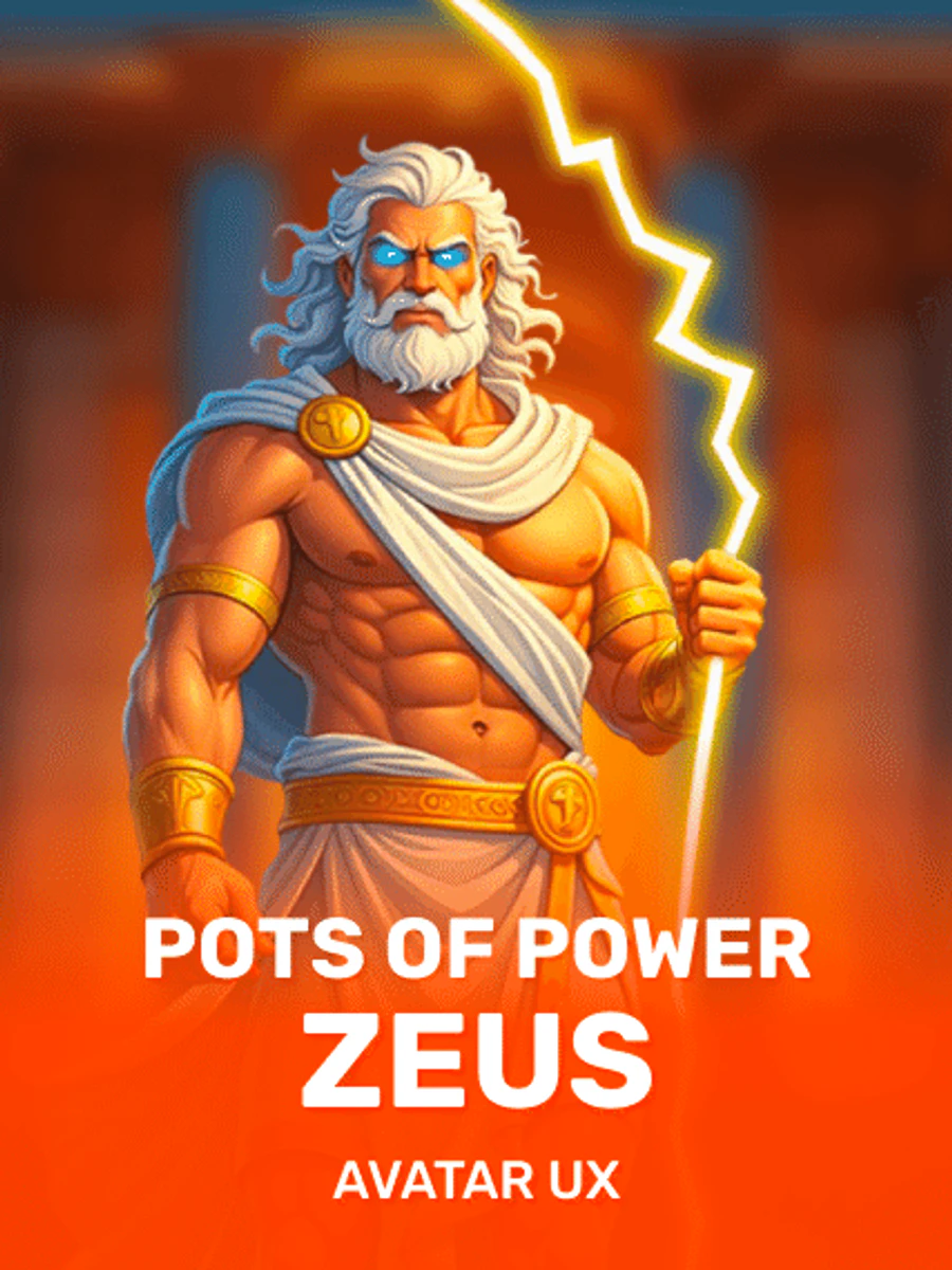 Pots of Power: Zeus slot artwork