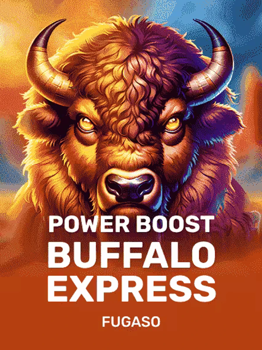 Power Boost: Buffalo Express slot artwork