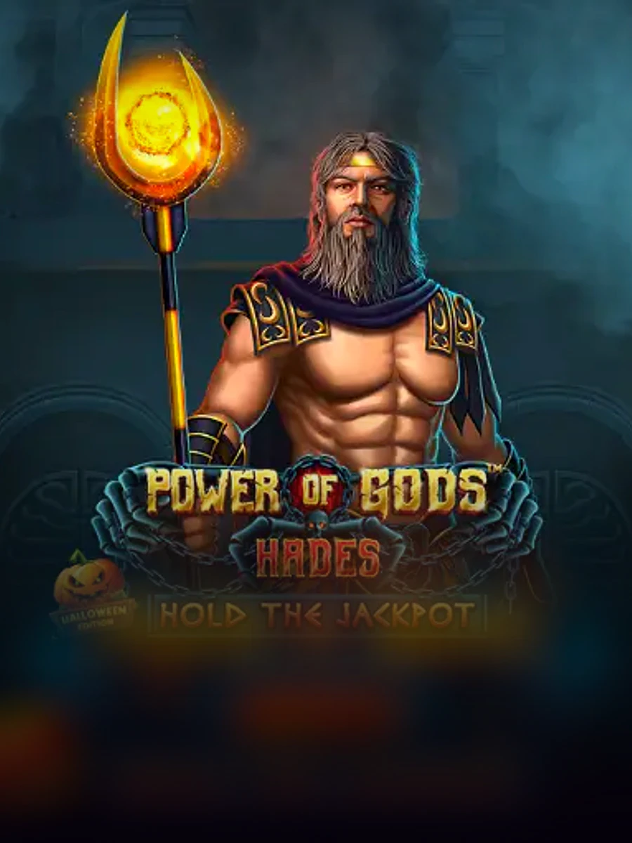 Power of Gods Hades Halloween casino game artwork