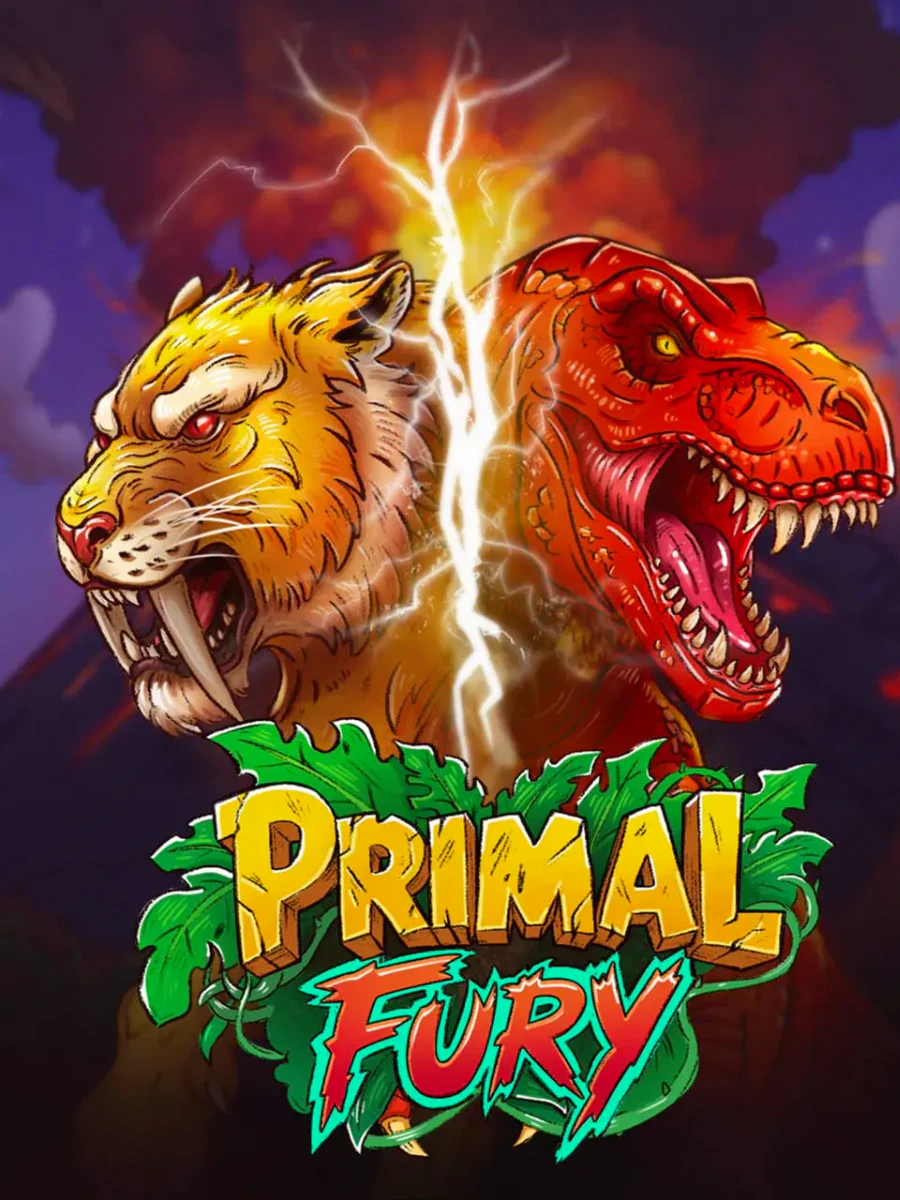 Primal Fury slot artwork
