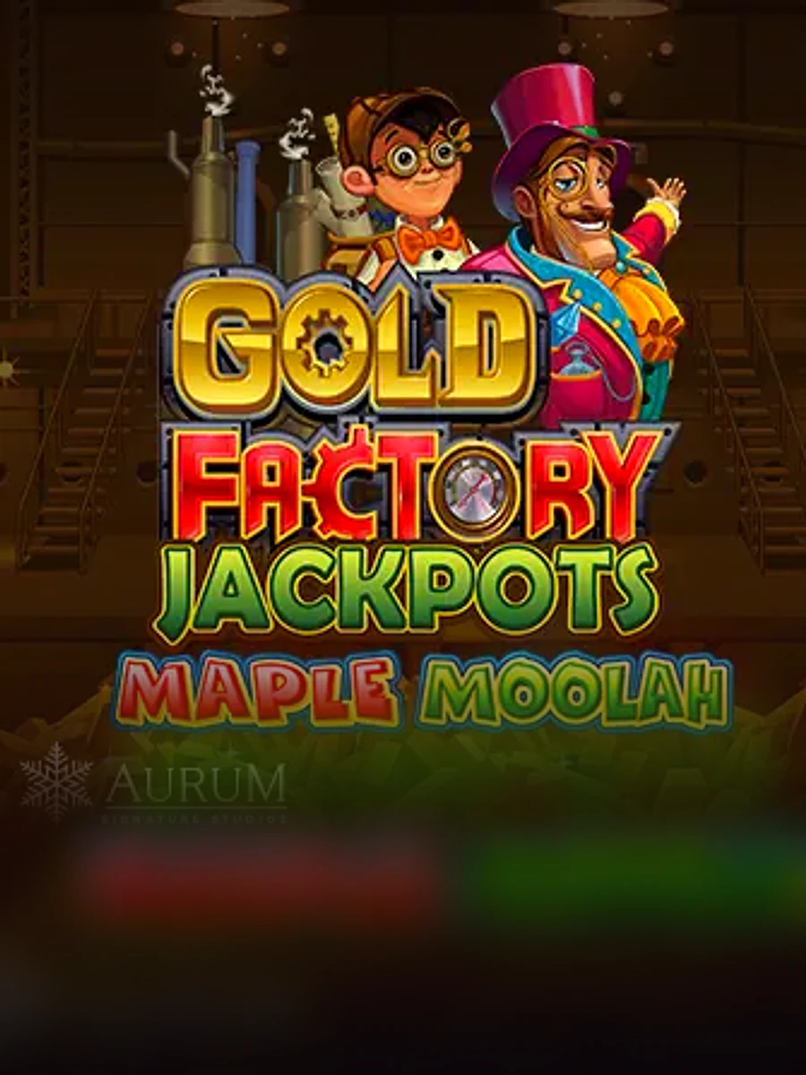 Gold Factory Jackpots Maple Moolah slot artwork