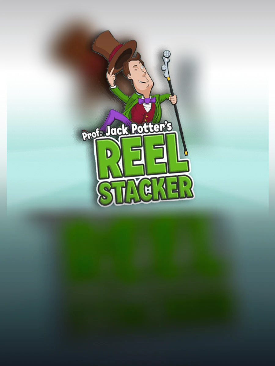 Prof. Jack Potter's Reel Stacker slot artwork