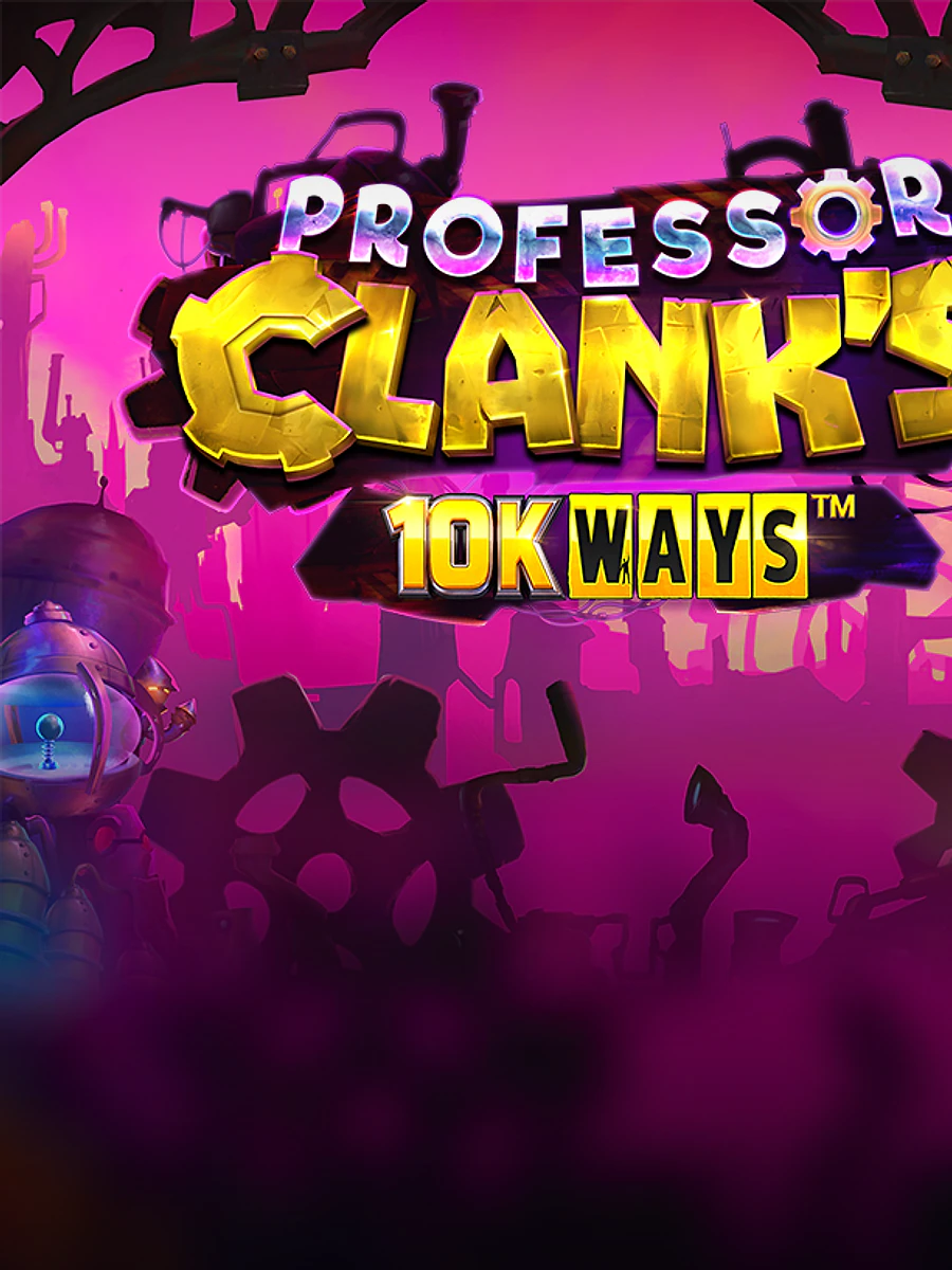 Professor Clank's 10K Ways slot artwork