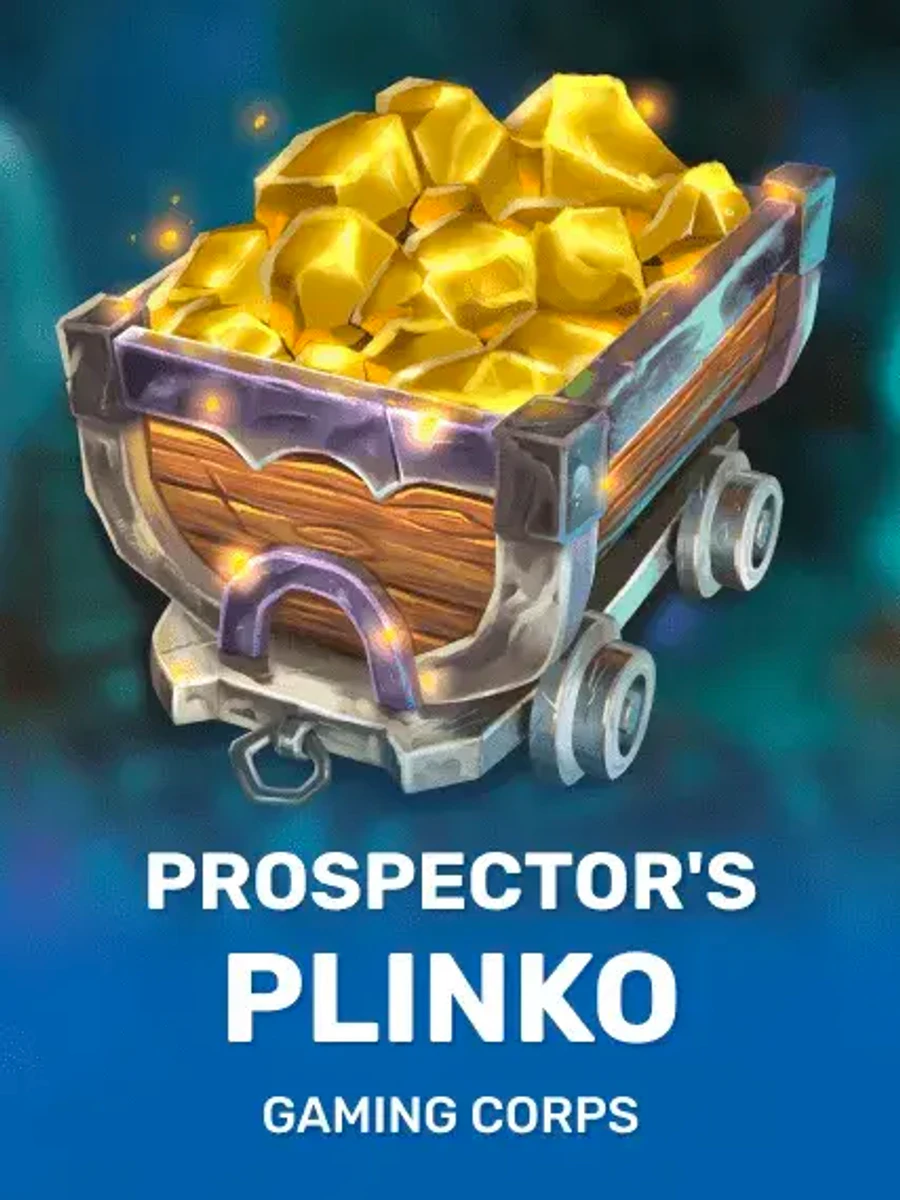 Prospector's Plinko slot artwork