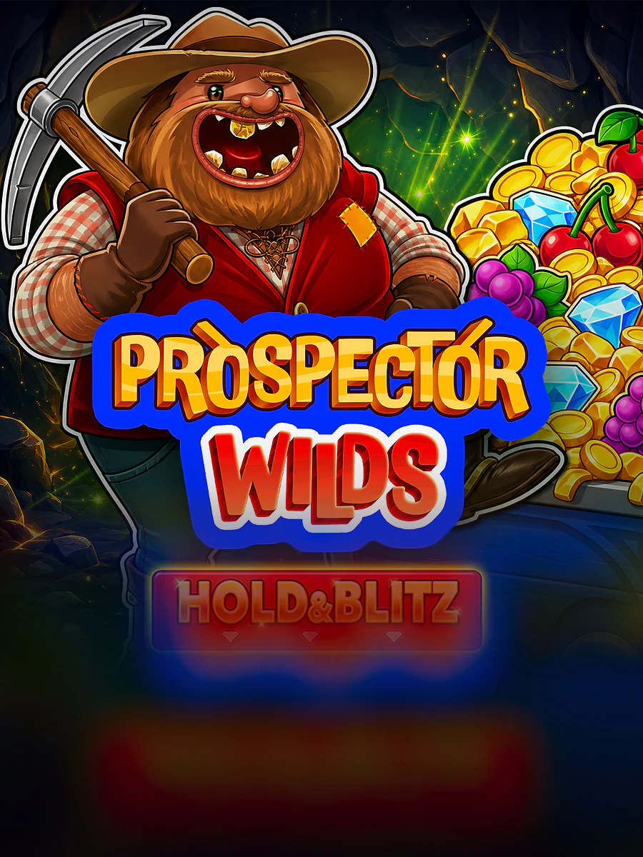Prospector Wilds Hold & Blitz slot artwork