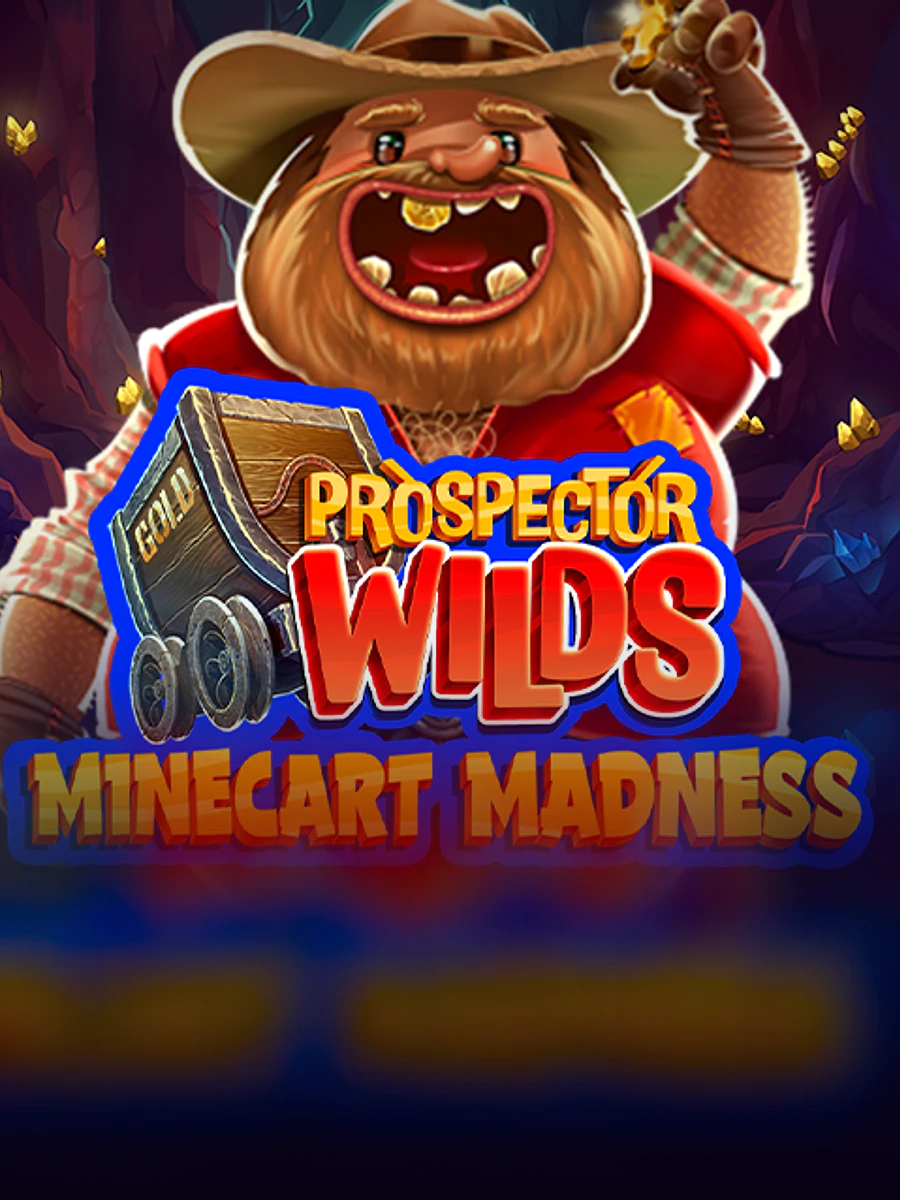 Prospector Wilds Minecart Madness slot artwork