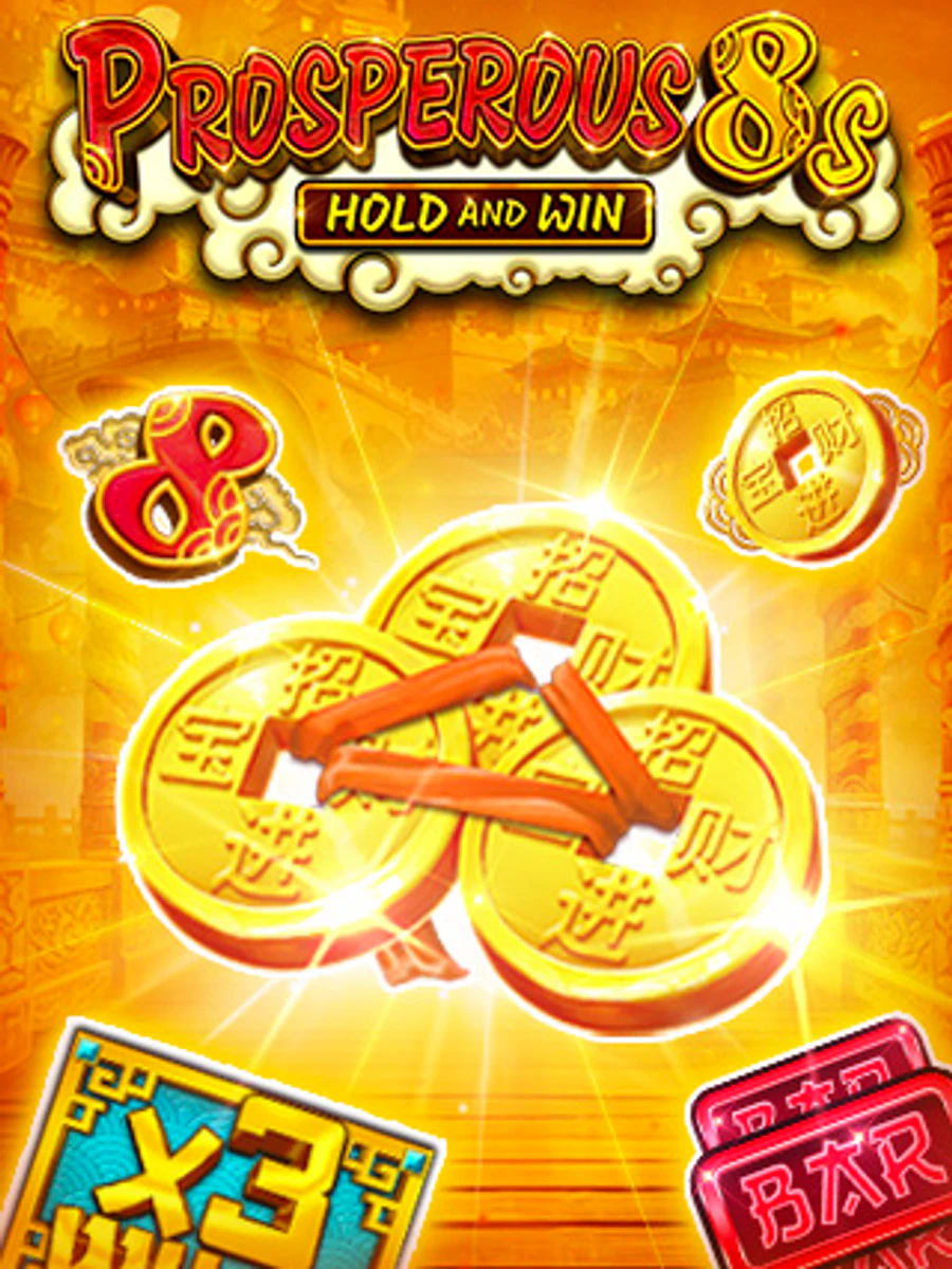 Prosperous 8s Hold and Win slot artwork