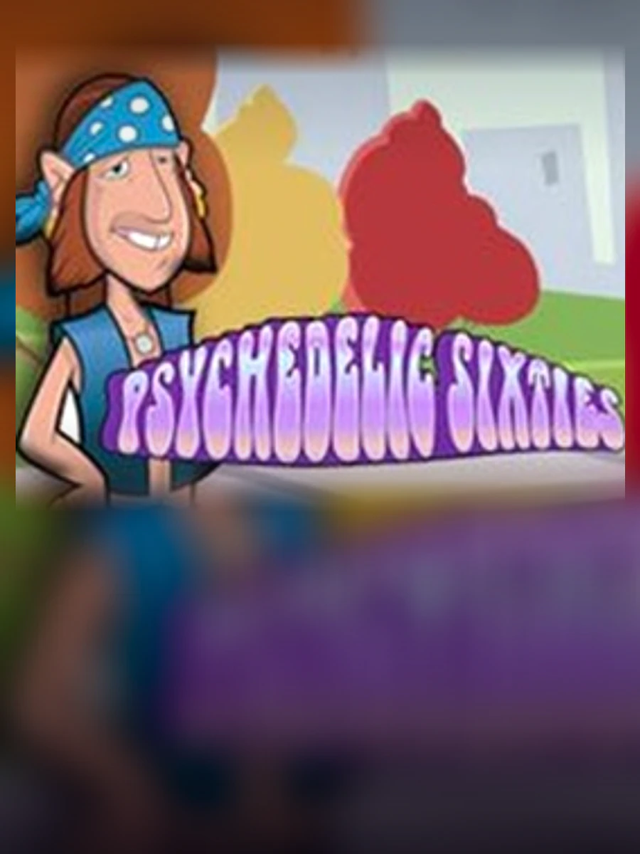 Psychedelic Sixties slot artwork