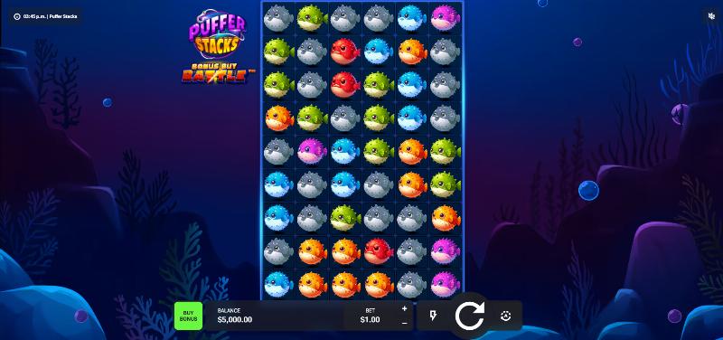 Puffer Stacks slot artwork
