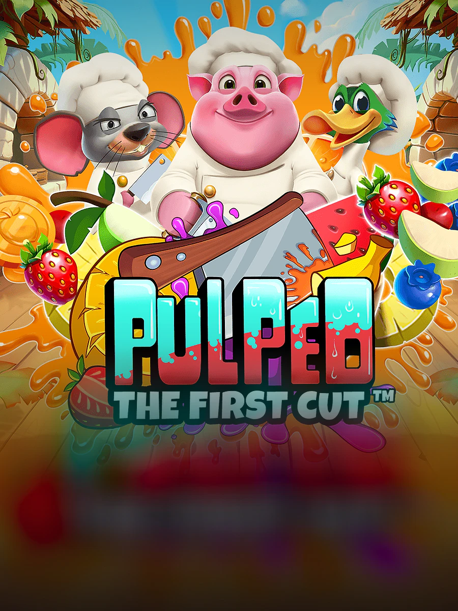 Pulped: The First Cut slot artwork