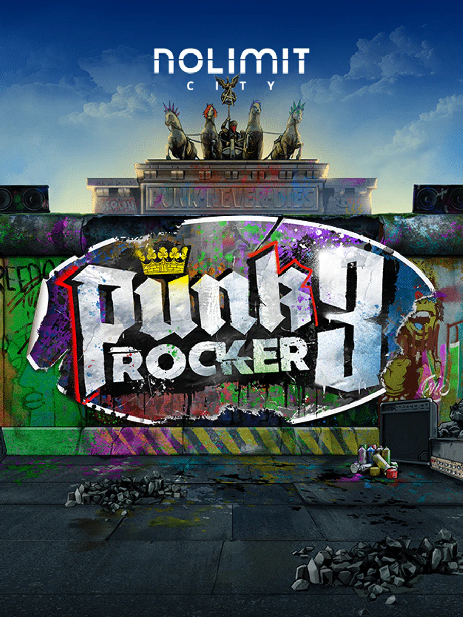 Punk Rocker 3 casino game artwork