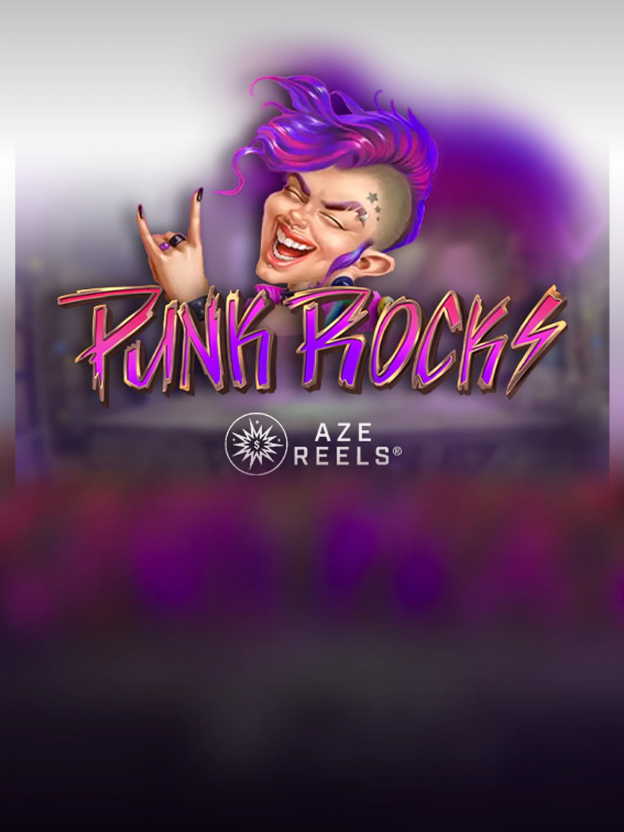 Punk Rocks with Raze Reels slot artwork