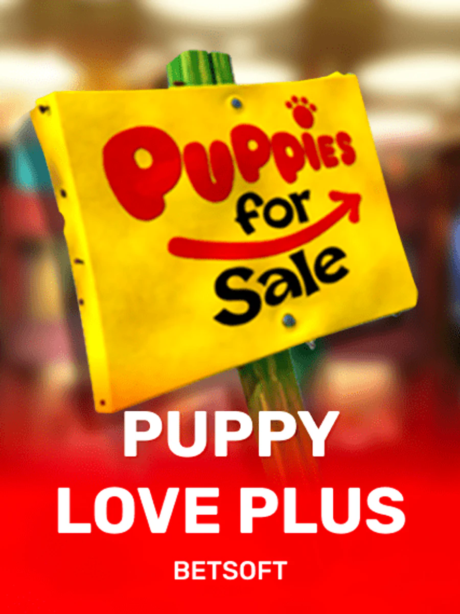 Puppy Love Plus slot artwork